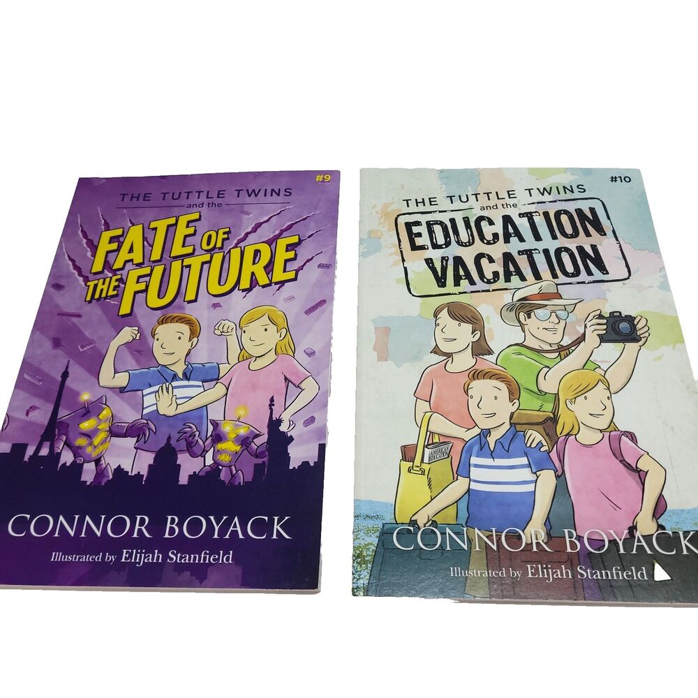 Series Set THE TUTTLE TWINS 1-12 first 12 in Connor Boyack Paperback Book lot - Picture 10 of 11